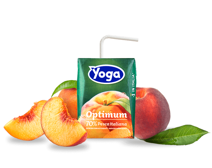 Succo di frutta brik Yoga Optimum Pesca