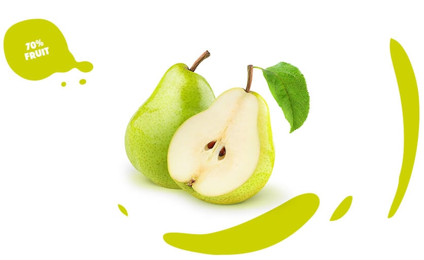 Pear 70% fruit