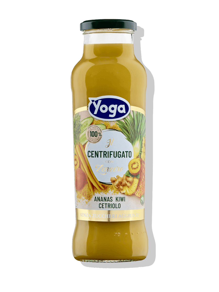 Pure fruit juice with Ginger