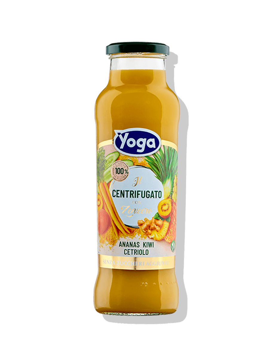 Pure fruit juice with Ginger