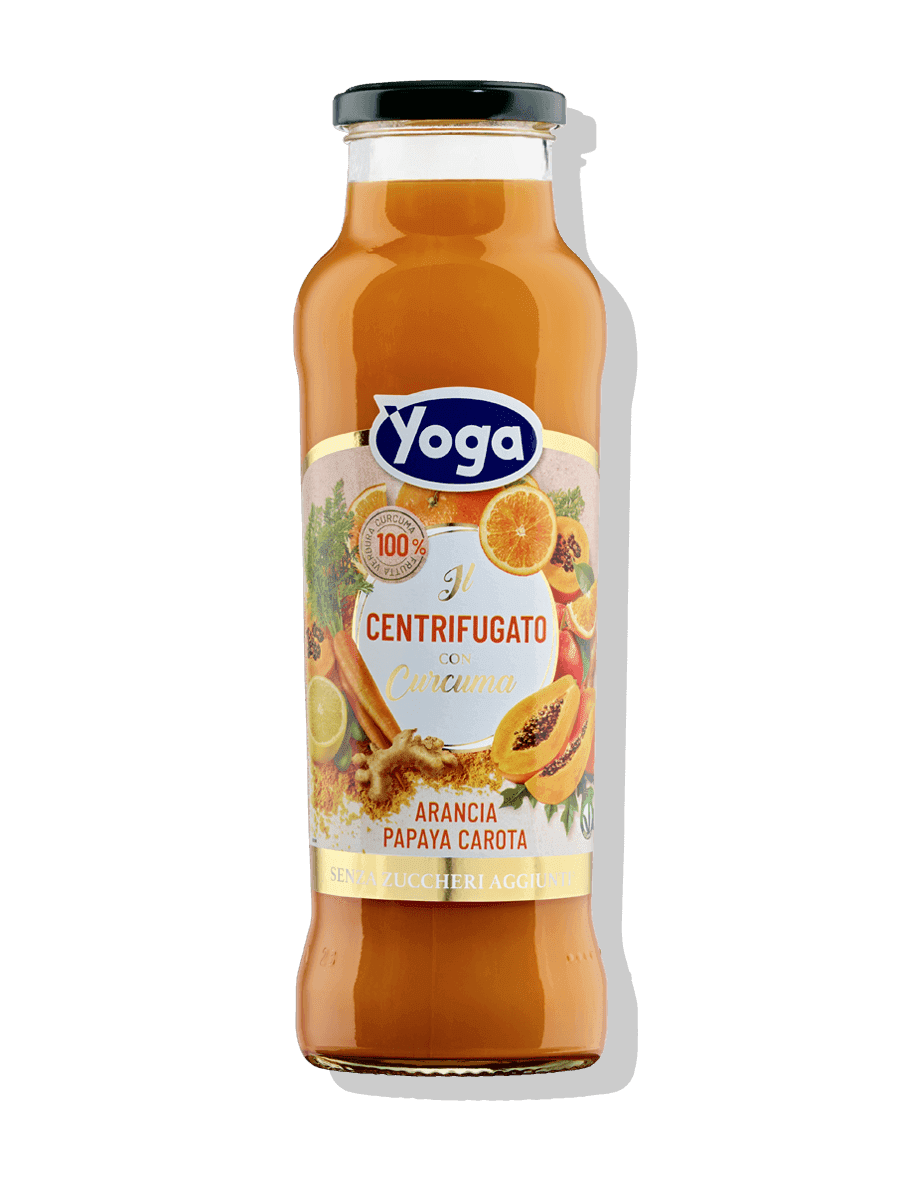 Pure fruit juice with Turmeric