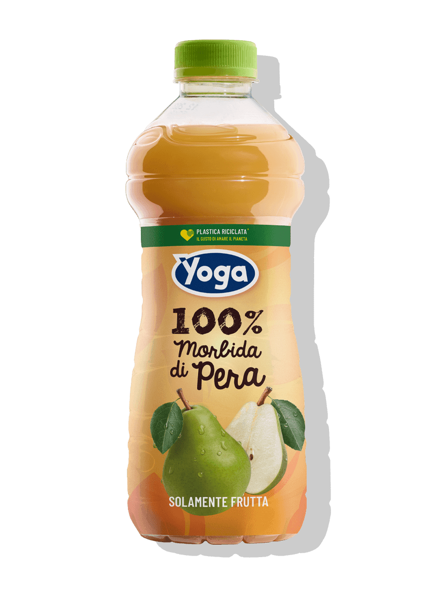 100% Succo di pera Yoga: frutta da bere | Chi Yoga, fa bene