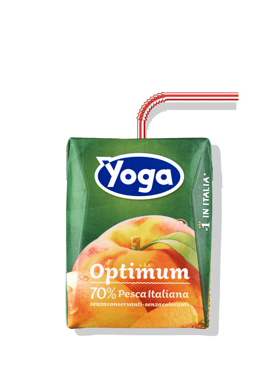 Succo di frutta brik Yoga Optimum Pesca | Chi Yoga, fa bene