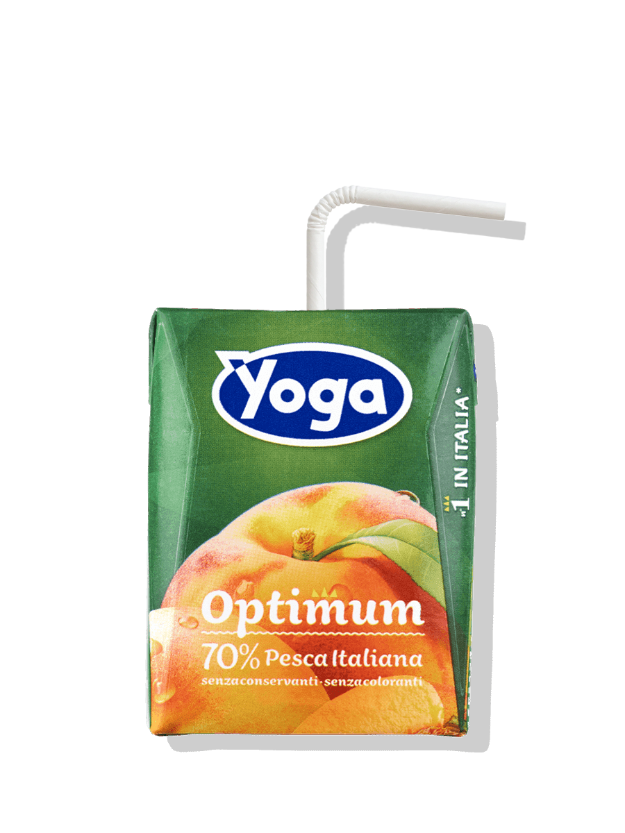 Succo di frutta brik Yoga Optimum Pesca | Chi Yoga, fa bene