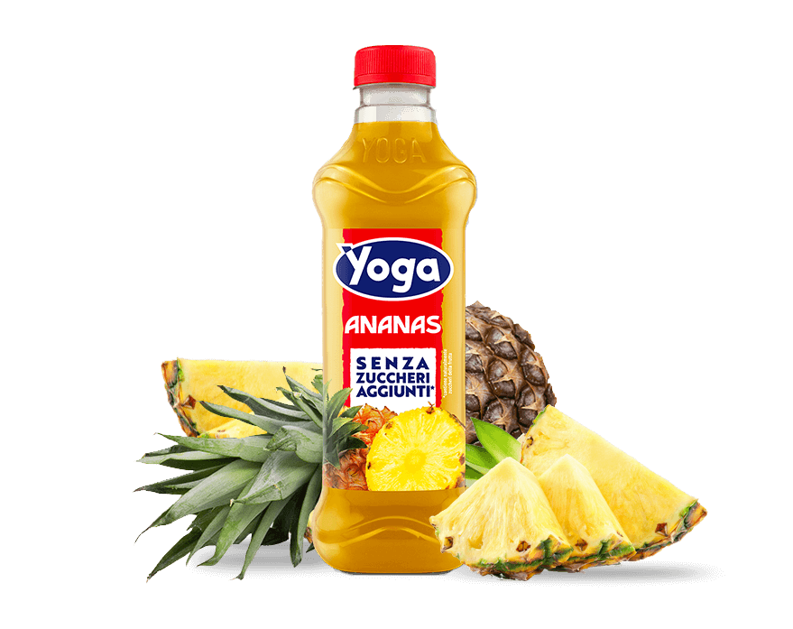 Succo di frutta 70% Ananas Yoga Optimum senza zuccheri